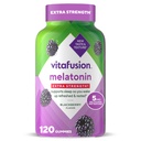 Vitafusion תוספת כוח מלטונין חניכיים, 5 מ"ג, 120 ctmies