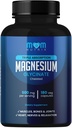 Magnesium Glycinate - 500 מ"ג Chelated Triple Absorption Magnesium - Heart, Bones, Joints Support - Calm & להירגע - 180 קפסולות