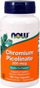 עכשיו Chromium Picolinate 200mcg, 100 קפסולות (Pack of 2)
