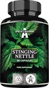 APOLLO'S HEGEMONY Sting Nettle 500 מ"ג - הפקת כוח גבוהה DER 4:1, 90 קפסולות טבעוניות, 3 חודשים אספקה, תוסף צמחי לתמיכה ב- Cardiovascular Health