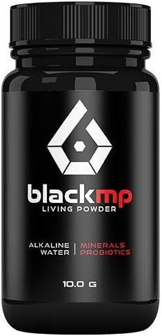 אבקת BlackMP Living - SBO Probiotic, Fulvic ומינרלים הומוריסטים (30 משרתים) All Natural Formula מקדמת בריאות אופטית לנשים, גברים וילדים. לשפר את תפקוד מערכת החיסון וחשיפה!