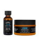 Live Beared Beard Oil and Butter Grooming Kit - Made in the USA - All-Natural Ingredients with Shea, Argan, Jo Joba - Growth Support