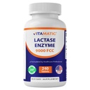 Vitamatic Lactase Enzyme 9000 FCC 240 טבליות - Lactose Intolerance