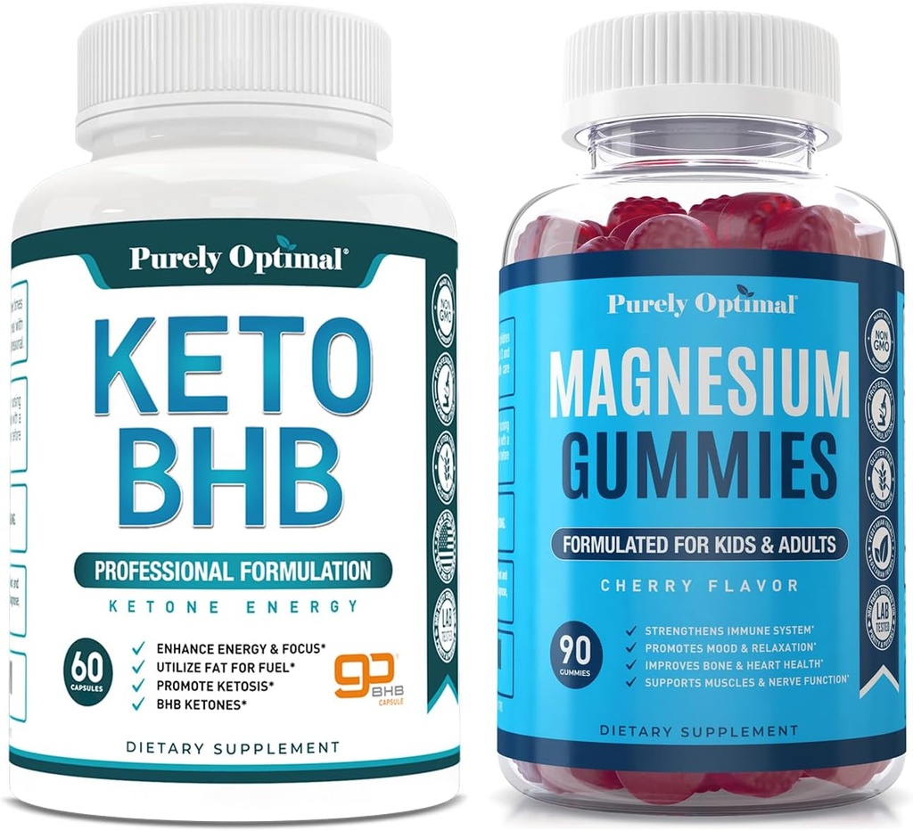 אטו BHB + Magnesium Gummies