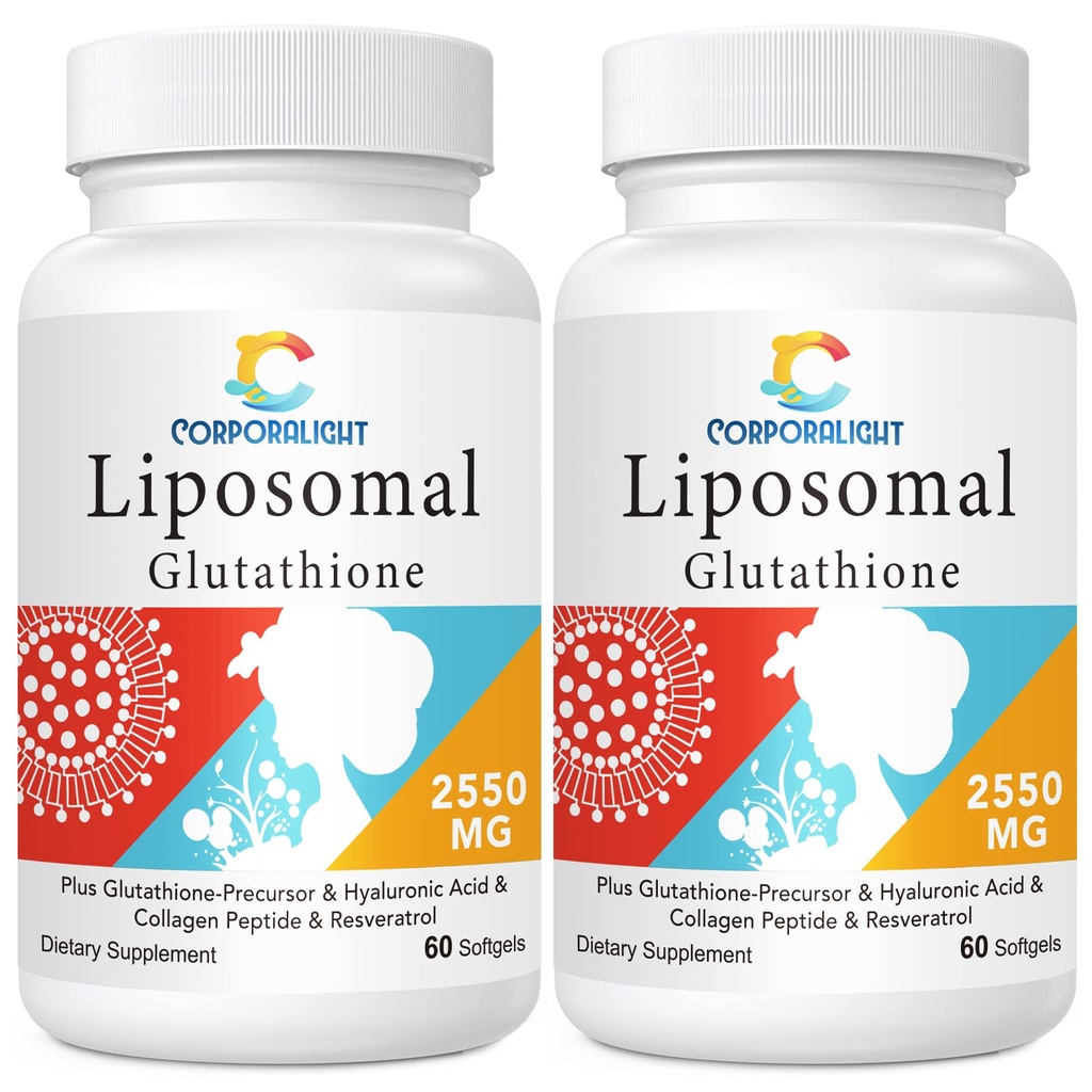 המונחים: Liposomal Glutathione Softgels, Enhanced Absorption - Liposomal Delivery, Active Form L-Glutathione, cell, Immune Function & Live Detox, Rich in Antioxidant Formula, Gluten Free, 120 Softgelss