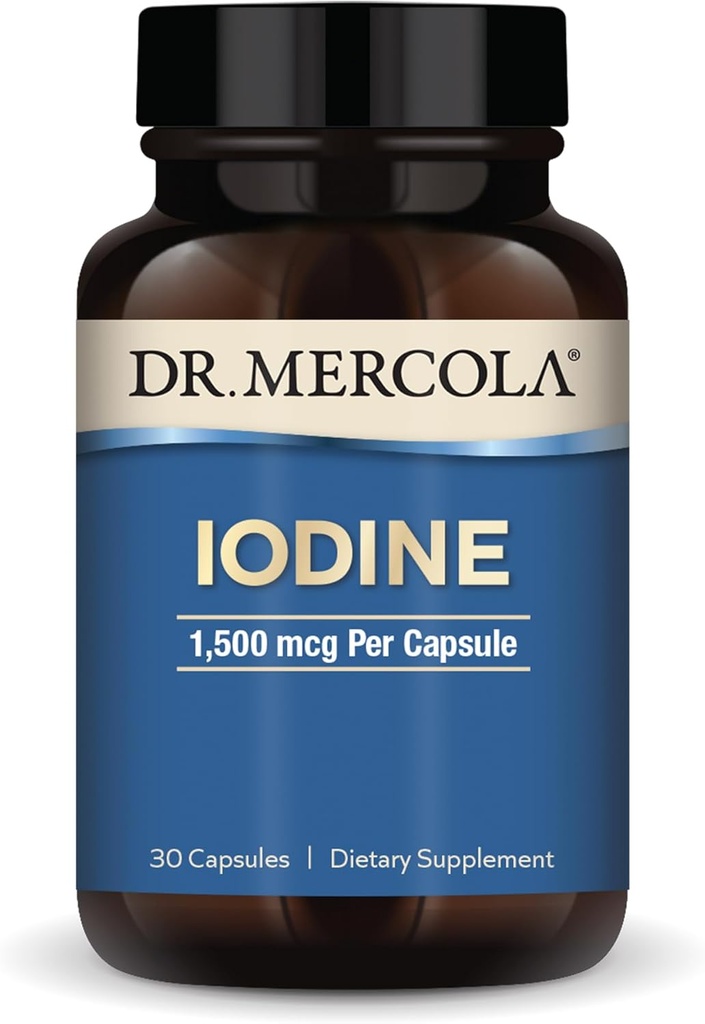 Dr. Mercola Iodine תוספים, 0.5 Ounce