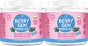 אבקת קולאז'ן עם Antioxidants - 60 משרתים (2 Pack) - פורמולה עם סוג 1 ו 3 Collagen - תמיכה באנרגיה, וסיוע מדיסקפורט - מיוצר בארה"ב