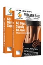 Veru Wellness B12 Patch - Energy Boost (2-Pack) - 120 יום B12 Patch - No Caffeine