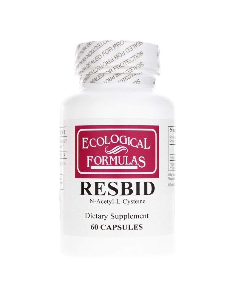 פורמולה אקולוגית Resbid 500 Mg, White, 60 Count