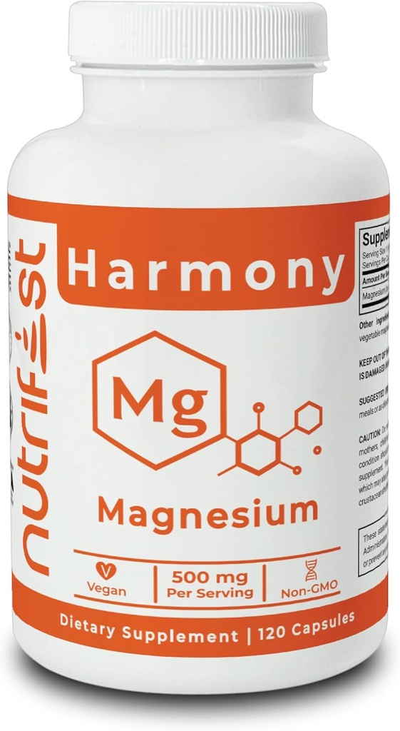 Magnesium Oxide Life מרחיבה את פורמולה High Absorption forשריריםRelaxation, Energy, Immunity, ו- Cardio Health