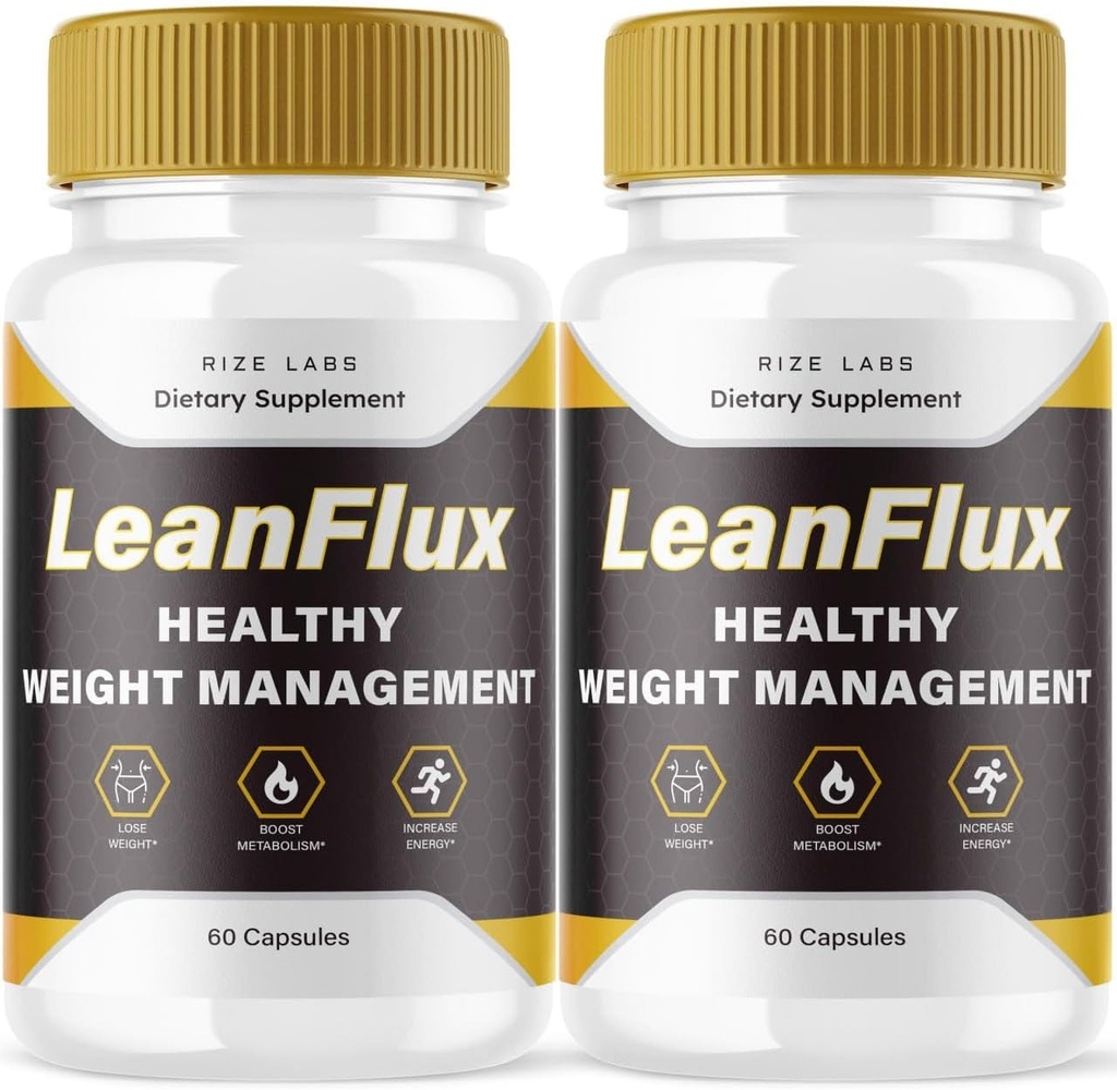 להאן Flux - Lean Flux ירידה במשקל כדי להגדיל את רמות BAT, Leanflux ביקורות non-GMO Easy to Swallow תוספת גלולות, להשיג בראון Adipose Tissue BurnFat (120 קפסולות)