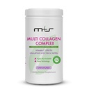 M+S Multi Collagen Complex - hydrolyzed Collagen peptides, Types I, II, III עבור העור, שיער, ציפורניים ופרקים - עם ויטמין C, Hyaluronic Acid, Keratin, Biotin ו Silica (Unflavored)