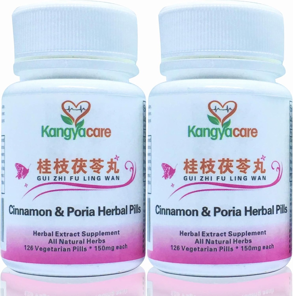 GUI Zhi Fu Ling Wan 桂枝茯苓丸 - Cinnamon & Poria Pills - Natural Cycle הקלה - Help Menstrual Cramps, Pelvic Cramping, Bloating, Discomfort - להניע את בריאות נשים - כל טבעי - 252 Ct (2)