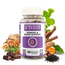חיזוק ותבלינים זיכרון Booster ו Focus תוסף עם גינקו בילובה ו 22 Super Ingredients, גידול המוח מבוסס צמחי לזיכרון, קלרנס, ואזהרה, 1000 מ"ג, 60 קפסולות