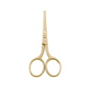 LIVO Professional Nose Hair Scisors, Multi-purpose Stainless Steel מקיפים את טיפ ישר Blade, שיער הפנים דובדבן אוזניים Trimming Beauty Grooming Tool for Men & Women, 3.5
