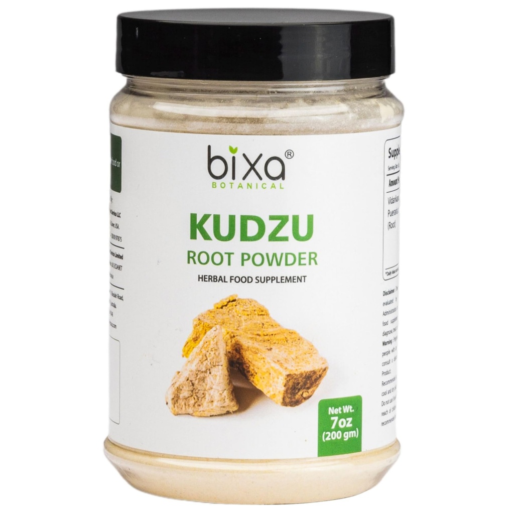 bixa BOTANICAL ההודי Kudzu Root אבקת (Pueraria tuberosa / Vidarikand) Ayurvedic Natural Herbal תוסף - 7 Oz (200g)