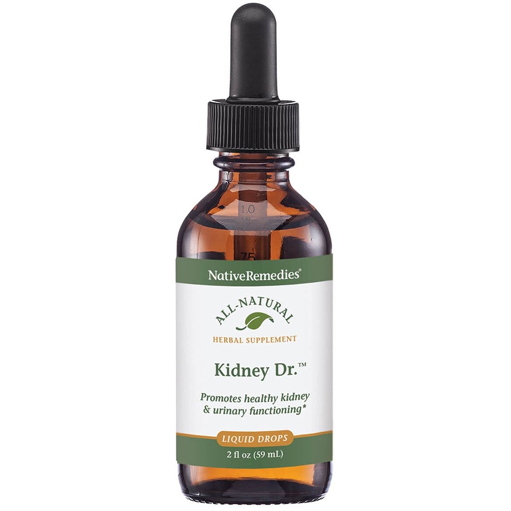 Native Remedies Kidney Dr. - All Natural Herbal תוסף for Kidney and Urinary System Health