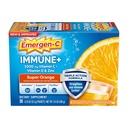 מתפתח-C Immune+ Triple Action Immune Supportאבקת BetaVia (R), 1000 מ"ג ויטמין C, ויטמין B, ויטמין D ואנטיoxidants, Super Orange, Back to School Essentials - 30 Count Count