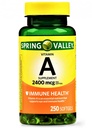 עמק האביב - ויטמין A SUPPLEMENT 2400MCG 250 Softgels