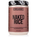 Naked Rice 1Lb - אורגני Brown Rice אבקת חלבון - אבקת חלבון טבעונית, GMO חינם,ten Glu & Soy חינם. צמחי חלבון מבוסס צמחי, אין גידול מלאכותי - 15 משרתים