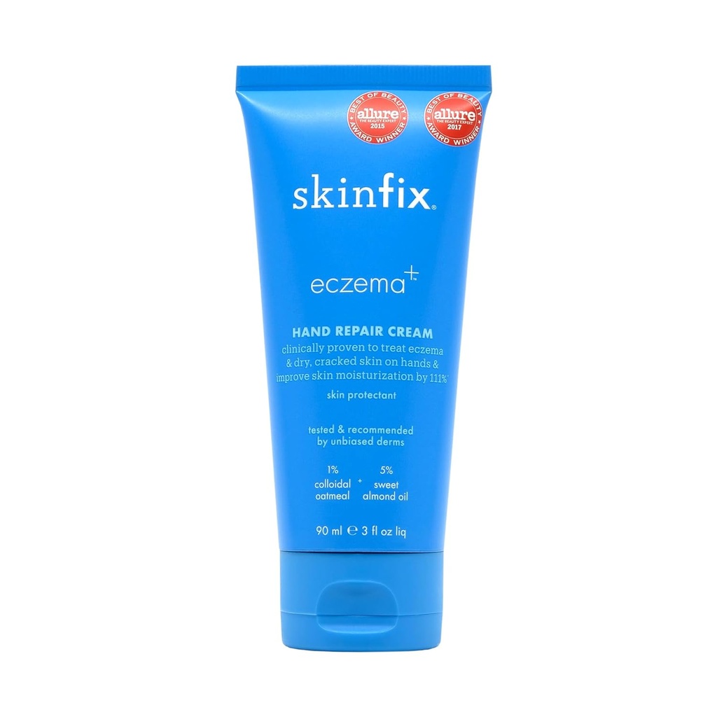 Skinfix Eczema+ hydroting Hand Fix Cream: to Treat Eczema & Dry, Cracked, Sensitive העור, 3 FL Oz