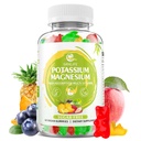 Potassium Magnesium תוספת חניכיים, חניכיים פוטסיום עבור מבוגרים ילדים, גבוה Absorption Magnesium Glycinate עבור מחוקק Cramps & Immune Health, Sugar-Free, טבעוני מעורב פלבקטורים, 60 הרוזן