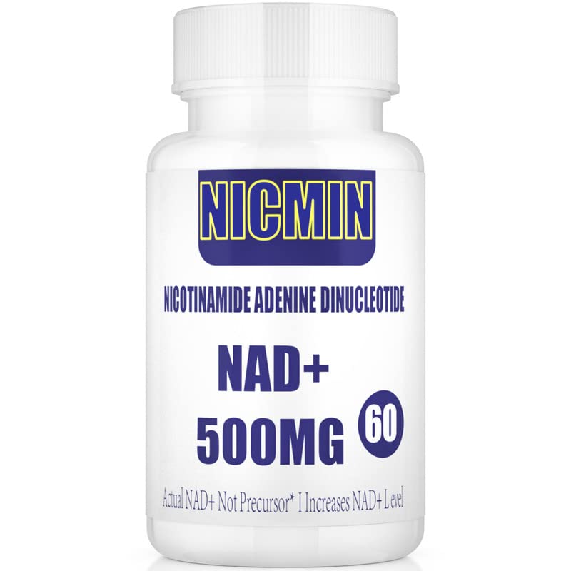 תגית: NAD+ תוספת של 800 מ"ג עם TMG 300 מ"ג, Max Absorption Actual NAD+ תוסף (לא תוספת עבור אנרגיית תאים, הזדקנות בריאה ותיקון שרירים 60 קפסולות