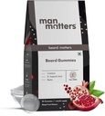SENTA Man Maters Beard Gummies for Men | 30 Days Pack | Thicken Beard, Stimulates Beard folicles & Improves Beard Density