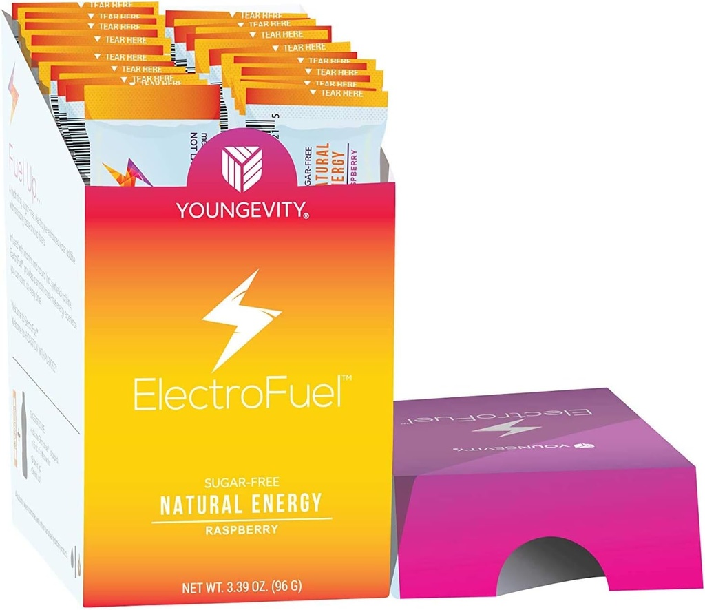 Nu Kai Wellness hydrotion תוספי - Energy Drink Mix - Raspberry Electrolytes אבקת Packets - עד 60 משרתות - לשעבר GO Stik - Plus Gift Gift