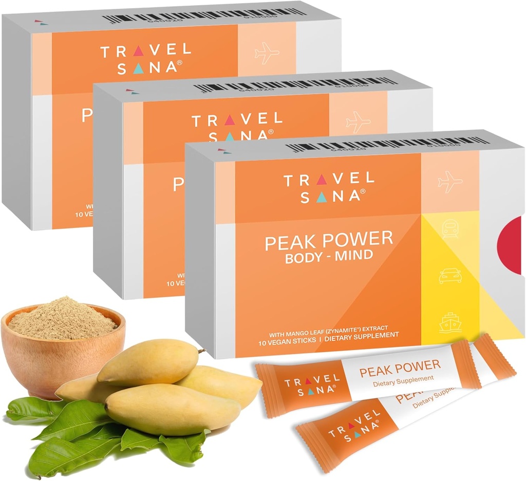 ביצועים משופרים |Boosts Energy, Focus & Cognitive Function |Caffeine-Free | Supports Mental Clarity & Well-Being | Mango Leaf Extract (Zynamite)