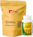 תהה של רייצ'ל ו Candida Support: 30 יום אספקת Turmeric, Wild ים, ג'ינג'ר, Pepperנט, Fennel, Slippery Elm + Candida תומך קפסולות