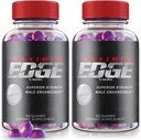 (2 Pack) מקסימום Edge מסטיקים - תוסף מקסימום Edge עבור גברים, A Daily Formula for Total Wellness and Peak Performance, מקסימום Edge תוספת כוח פורמולה, מקסימום Edge ביקורות (120 חניכיים)