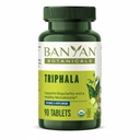 Banyan הבוטנים Triphala טבליות - אורגני Triphala תוספת עם Amla, Haritaki & Bibhitaki - For Digest, Elimination, Elimination & Healthy Gutbiome * - 90 טבליות - Non-GMO Sustainly Sourceed טבעוני טבעוני