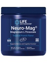 Life Extended Neuro-Magnesium L-Threonate אבקה (טארופית פונץ') - Ultra-Absorbable Magnesium - תמיכה בזיכרון, מיקוד, פונקציונליות קוגניטיבית ו Mood - Gluten free, non-GMO, Vegetarian (30 משרתים)