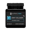 Youtheory Men's Joint Collagen עם 18 Amino Acids - שיער, ריח, שריר, עצם ותמיכה משותפת - עם תמצית Boswellia, ג'ינג'ר & Black Pepper* - 120 טבליות (60 יום אספקה)