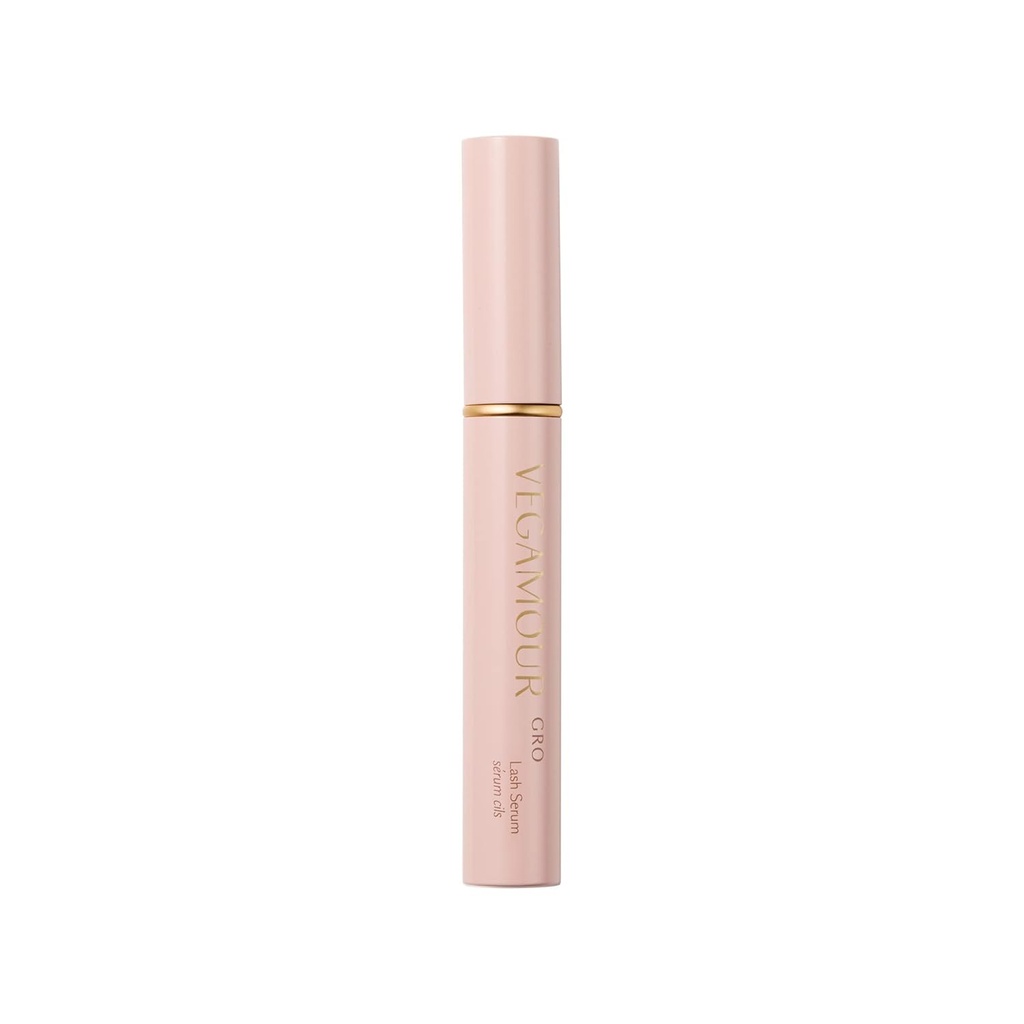 VEGAMOUR GRO Lash Serum, Eyelash Enhancer, Vegan Eyelash Serum עבור Fuller, Thicker Looking Lashes בקרוב 30 ימים, 3 ML