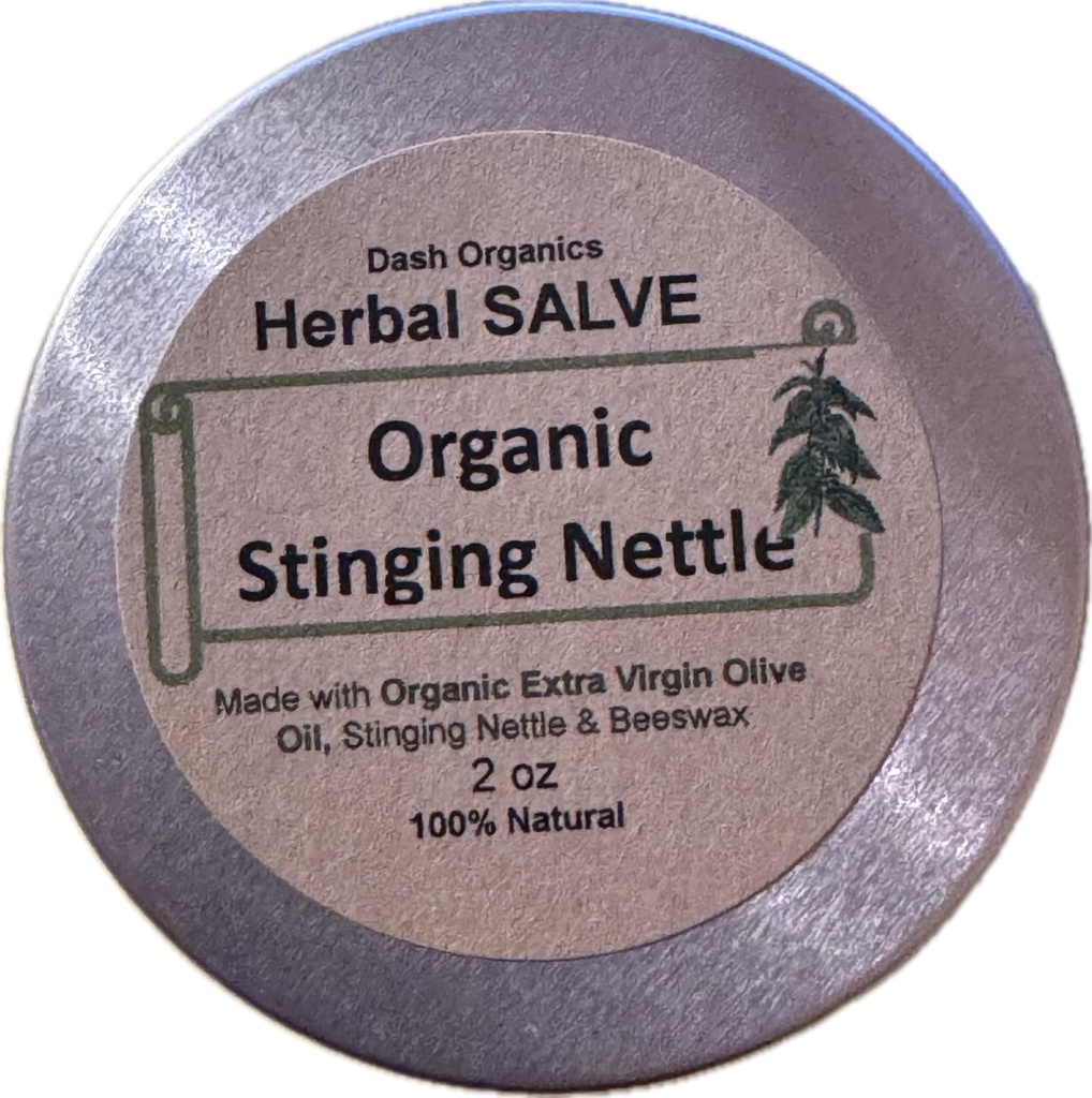 אורגני Sting Nettle Salve | 2oz | Unscented | Chemical and Preservative Free Makeup Remover