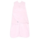 HALO Micro-Fleece Sleepsack Swadle, 3Way Fitable Wearable Blanket, TOG 3.0, Soft Pink, Preemieie