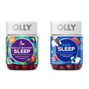 OLLY השרירים Recovery Gummies with Tart Cherry, 40 Count and Kids Sleepmy with Melatonin, Chamomile, 50 Count