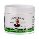 הפורמולות המקוריות של כריסטופר שלמות Tissue & Bone Ointment, Herbal Band for Skin & Connective Tissue, 2 oz Jar