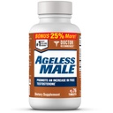 Ageless Male Free טסטוסטרון תוסף לגברים, 76 טבליות