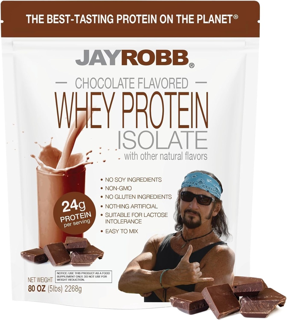 Jay Robb Whey Protein Chocolate Packet 106 OZ