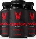 (3 Pack) קפסולות פלדה עבור גברים, גלולות פלדה עבור תמיכה מקיפה, כל זכר טבעי תוספת תמיכה אנרגיה ובריאות כוללת, פלדה ovil Pastillas ביקורות (180 קפסולות)