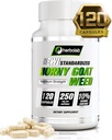 Herbolab Horyt Weed Extracted Extracted to 10% Icariin, 250 מ"ג x 120 קפסולות (AKA Epimedium Extract, Barrenwort, Hat, Fairy Wings, יין יאנג Huo)