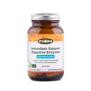 פלורה - Immediate Support Digestive Enzymes - תמיכה Lactose Digestion, Bloating, Heartburn & Gas - מכיל 7 Enzymes - Gluten-Free - 60 קפסולות צמחוניות