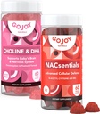 NAC 600 מ"ג + Choline & DHA Gummies Bundle - תמיכה תזונתית עבור בריאות יומית