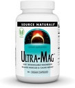 מקור טבעי Ultra-Mag, Vegan Dietary Supplement, 5-in1 Bioavailable Magnesium, מרגיע שרירים ו Calms Nerves *, קפסולות טבעוניות (90)