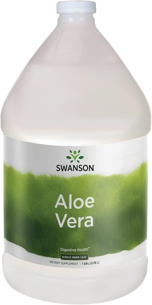 Swanson Aloe Vera 1 Gallon (3.78 l) נוזל נוזלי