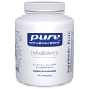 טהור Encapsulations OsteoBalance | תוסף Hypoallergenic כדי לקדם את Calcium Absorption ולהגדיל את מינרליזציה העצם בריאה * 351 קפסולות