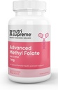 מזון מתקדם Methyl Folate, Highly Absorbably Active Folate, 1 Mg, Easy One Per Vegetarian כמוסות, 90 Count